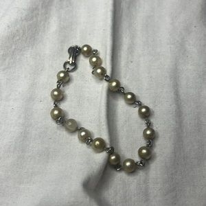 Faux Pearl bracelet